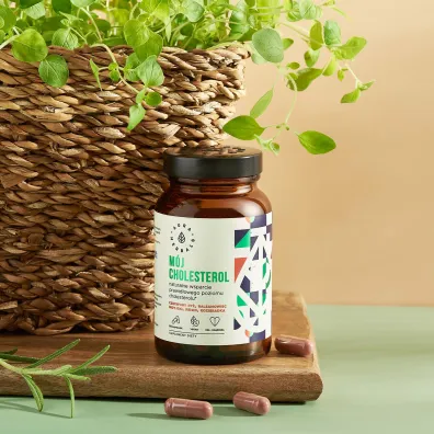 Aura Herbals M�j Cholesterol, prawid�owy poziom Suplement diety 60 kaps.