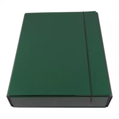 Ziemia Obiecana Teczka box z gumk� zielona