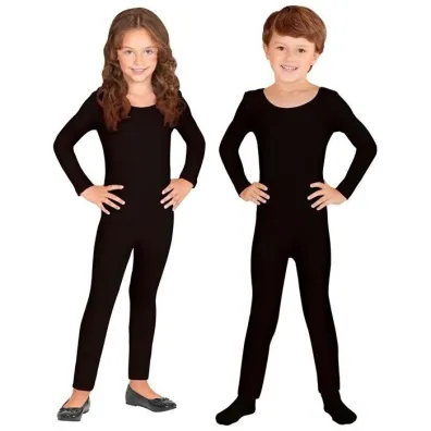 Czarne pe�ne body dzieci�ce roz. 140-152cm