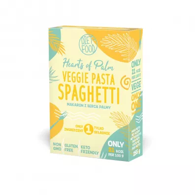 Diet-Food Makaron z serca palmy spaghetti 255 g