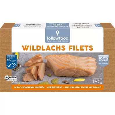 Followfood oso dziki wdzony msc filety w oleju sonecznikowym 170 g Bio