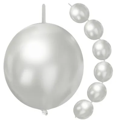 Balony per�owe z ��cznikiem 10 szt