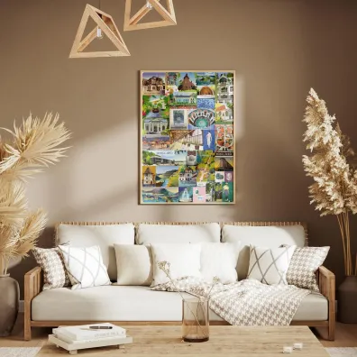Puzzle Puzzlove CzuCzu 500 el. Polskie uzdrowiska Bright Junior Media