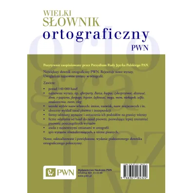 Wielki s�ownik ortograficzny