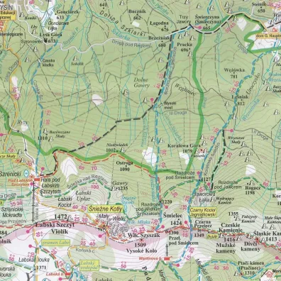 Mapa Karkonosze 1:50 000