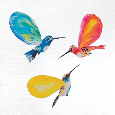 Zestaw kreatywny Malowanie acuszkiem Pouring painting Kwiaty I love creativity 8+ Janod