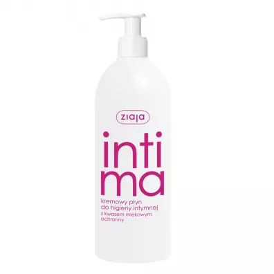 Ziaja Intima kremowy p�yn do higieny intymnej z kwasem mlekowym 500 ml