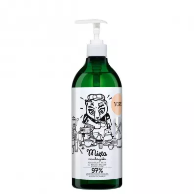 Yope Naturalny pyn do mycia naczy Mita i Mandarynka 750 ml