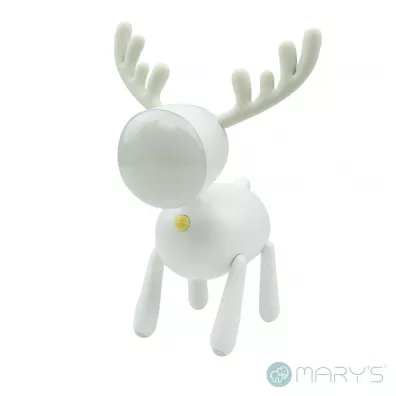 Marys Lampka nocna LED jelonek bia�y