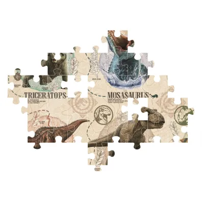 Puzzle 104 el. SuperColor. Jurassic World Clementoni