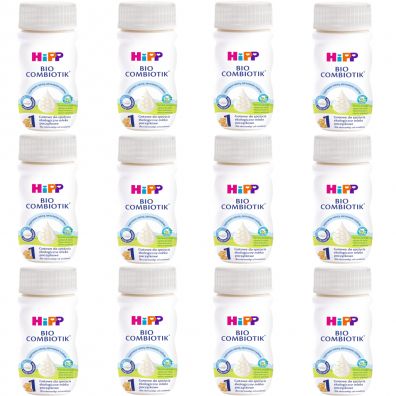 Hipp 1 Bio Combiotik mleko pocztkowe, dla niemowlt od urodzenia zestaw 12 x 90 ml Bio