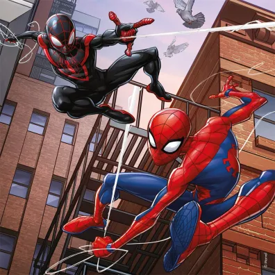 Puzzle 3x49 el. Spider Man w akcji Ravensburger