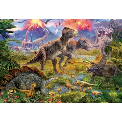 Puzzle 500 el. Zgromadzenie zaurw Educa