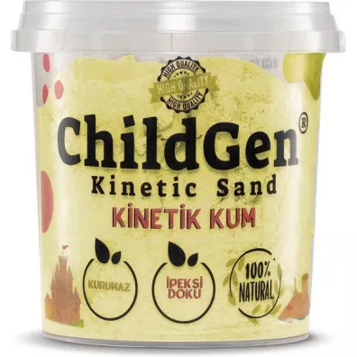 Piasek do formowania naturalny foremka ��ty 500g ChildGen