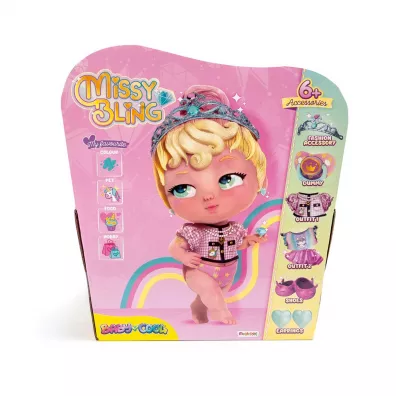 Lalka Baby Cool Missy Bling Magic Box