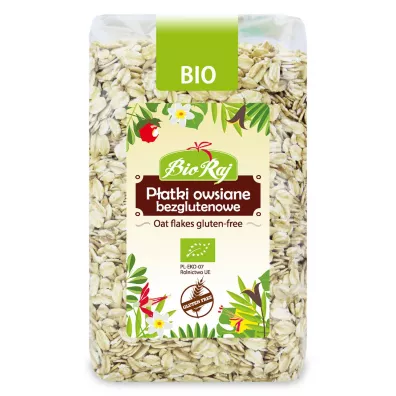 Bio Raj P�atki owsiane bezglutenowe 300 g Bio