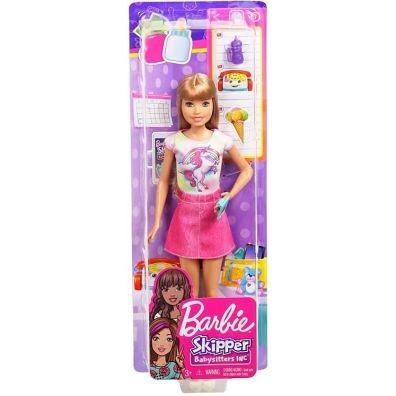 Barbie Lalka Skipper Opiekunka dziecka FXG91 FHY89 Mattel