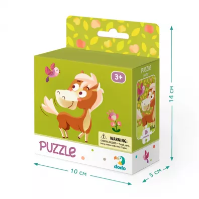 Puzzle 16 el. Konik Dodo