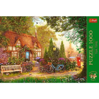 Puzzle 1000 el. Domek pod strzech Trefl