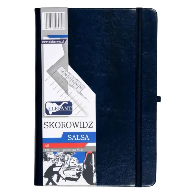 Elefant Skorowidz A5 Salsa granatowy