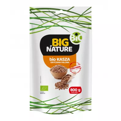 Big Nature Kasza gryczana palona bio 800g Dua Paka 800 g Bio