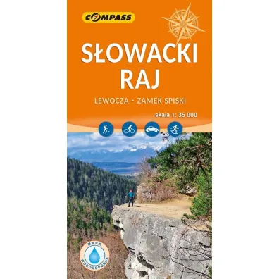 S�owacki Raj. Mapa turystyczna w skali 1:35 000 (wersja wodoodporna)