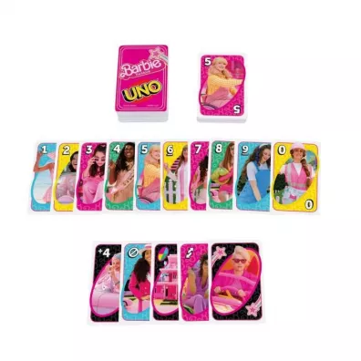 UNO Barbie Mattel