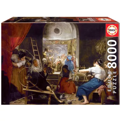Puzzle 8000 el. Ba�� o Arachne, Diego Velzquez Educa