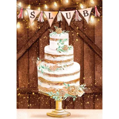 Henry Karnet B6 �lub z kieszonk� - Tort boho