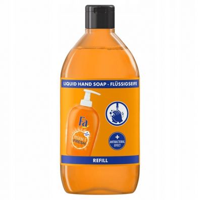 Fa Hygiene & Fresh Orange Scent Liquid Soap mydło w płynie Pomarańcza wkład uzupełniający 385 ml