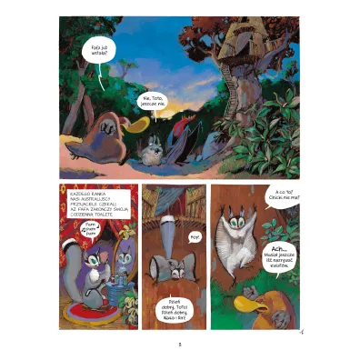 M�j pierwszy komiks 5+ Dziobak Toto i Pan mgie�. Dziobak Toto. Tom 2