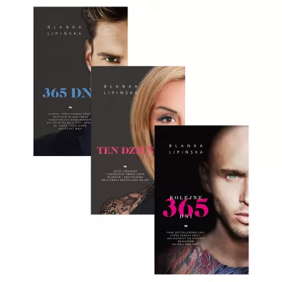 Pakiet 365 dni. Tomy 1-3: 365 dni, Ten dzie�, Kolejne 365 dni - Blanka Lipi�ska