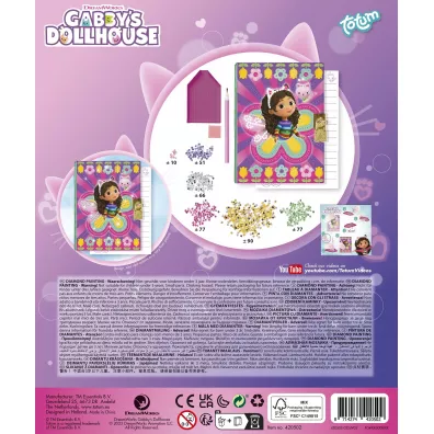 Pami�tnik Notes Haft diamentowy Koci Domek Gabi