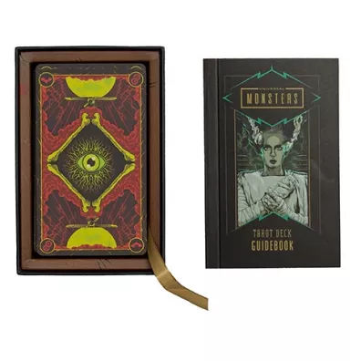 Universal Monsters Tarot, karty i przewodnik