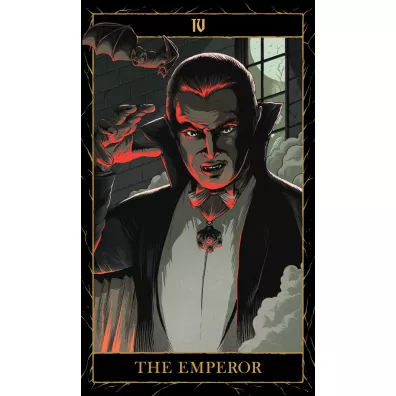 Universal Monsters Tarot, karty i przewodnik