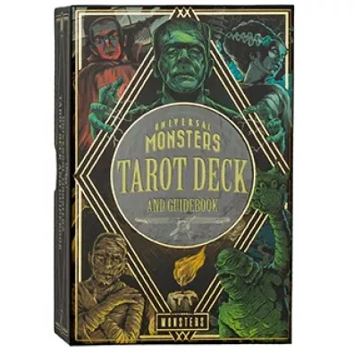 Universal Monsters Tarot, karty i przewodnik