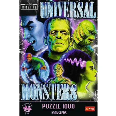 Puzzle 1000 el. Potwory Trefl