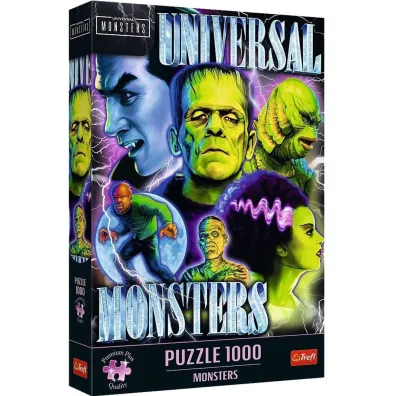 Puzzle 1000 el. Potwory Trefl