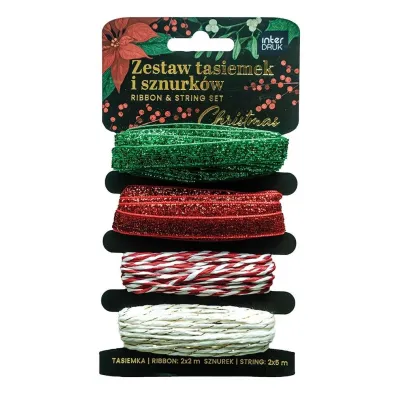 Interdruk Zestaw tasiemek i sznurk�w Christmas