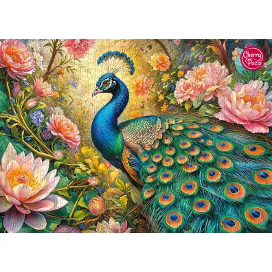 Puzzle 1000 el. Peacock`s Paradise CherryPazzi