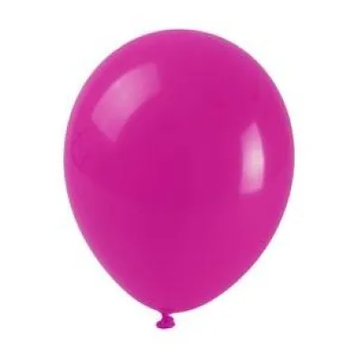 Balony pastelowe ciemnorowe 25cm 100szt