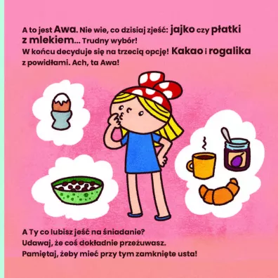 Olo i Awa. Logopedyczna zabawa. Smaki