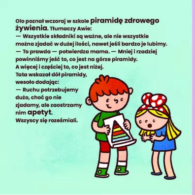 Olo i Awa. Logopedyczna zabawa. Smaki