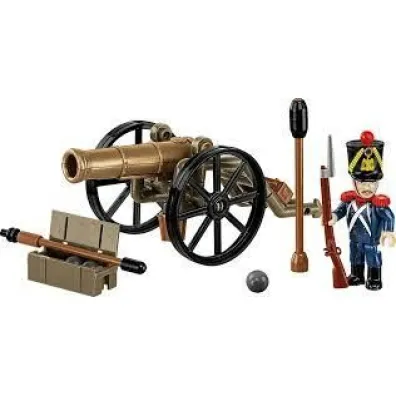 Klocki Historical Collection Francuski artylerzysta z armat� 97 element�w