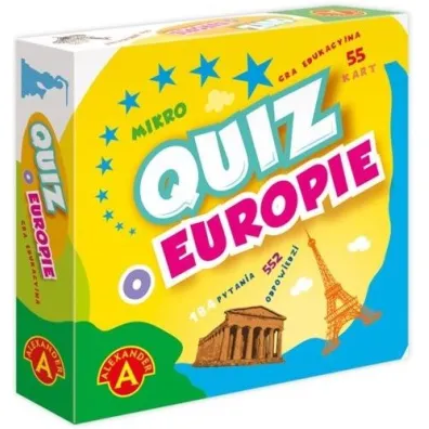 Gra Quiz Mikro o Europie PLX ALEXANDER 2865 ALX