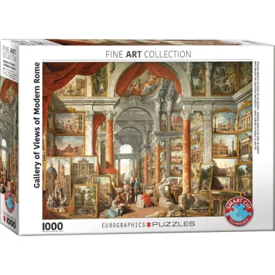 Puzzle 1000 Gallery of Views of Modern Rome 6000-6036 Eurographics