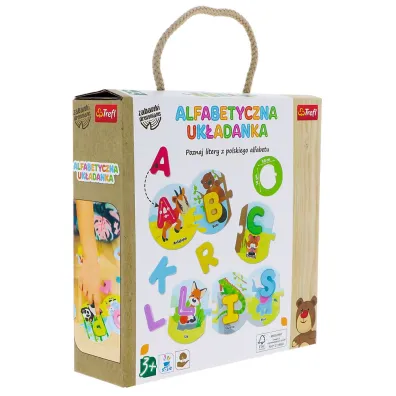 Alfabetyczna uk�adanka drewniana Trefl
