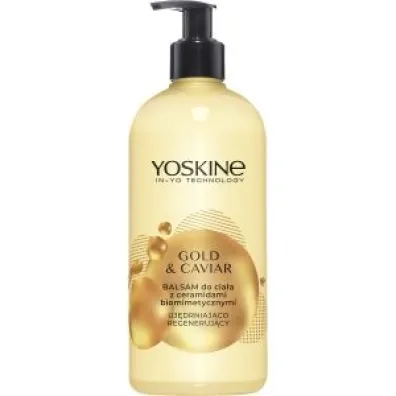 Yoskine Gold & Caviar Balsam do cia�a z ceramidami biomimetycznymi uj�drniaj�co regeneruj�cy 400 ml
