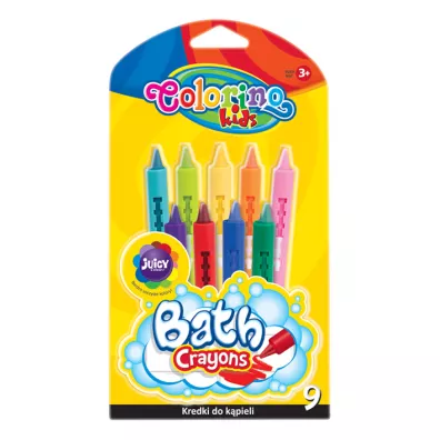 Patio Kredki do k�pieli 9 kolor�w
