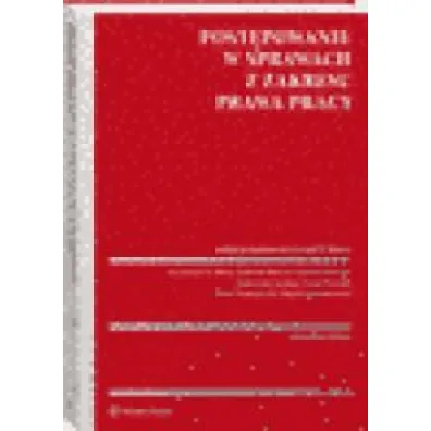 Post�powanie w sprawach z zakresu prawa